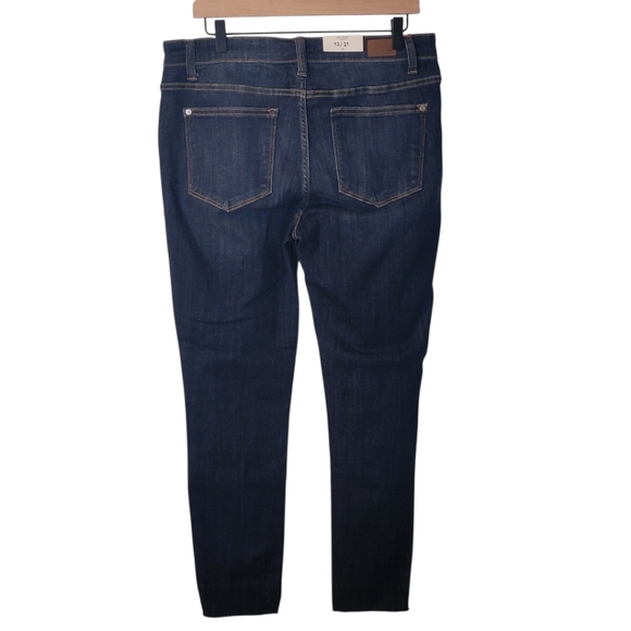 NWT Judy Blue Mid Rise Classic Skinny Jeans Raw‎ Edge 13/31 - Picture 12 of 12